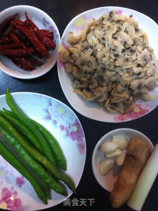 辣炒蛤蜊肉的做法步骤：2