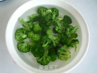 碧绿虾球的做法步骤：4