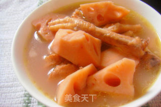 家常炖莲藕的做法步骤：4