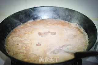 鲜虾酱汤面的做法步骤：4