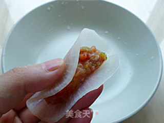 萝卜肉卷的做法步骤：7