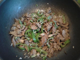 鸡肝尖椒的做法步骤：8