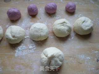 紫薯花馒头的做法步骤：8