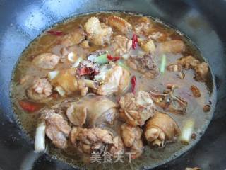 豆皮焖鸡的做法步骤：8