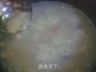 皮蛋瘦肉粥的做法步骤：8