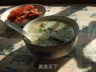 皮蛋瘦肉粥的做法步骤：11