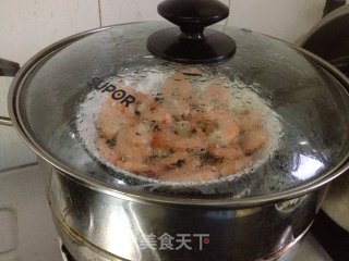 黑白蒜蓉蒸虾的做法步骤：7