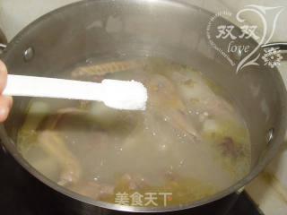 大暑老鸭胜补药——冬瓜绿豆老鸭汤的做法步骤：8