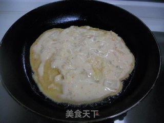 泡菜煎饼的做法步骤：3