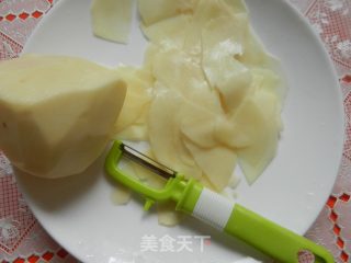 自制薯片的做法步骤：2