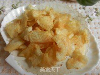 自制薯片的做法步骤：7