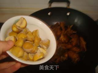 秘制栗子炖鹅的做法步骤：6