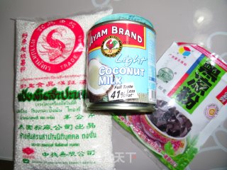 港式甜品——椰汁西米露凉粉的做法步骤：1