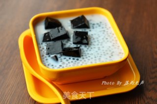 港式甜品——椰汁西米露凉粉的做法步骤：11