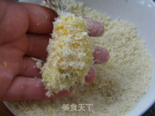 【番茄自制美食】芝心虾球的做法步骤：9
