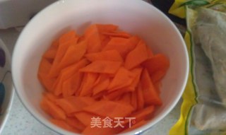 扒烧素肠的做法步骤：2