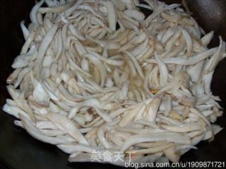 干煸黑椒杏鲍菇的做法步骤：5