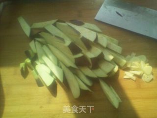麻辣茄子的做法步骤：2