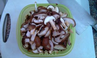 香菇肉片的做法步骤：2
