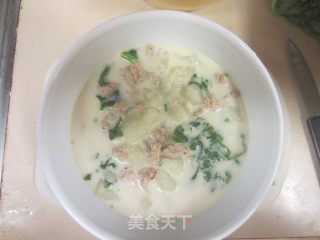 Olive Garden Zuppa Toscana soup（香肠土豆汤）的做法步骤：11