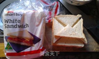 香煎米饭西多士的做法步骤：5