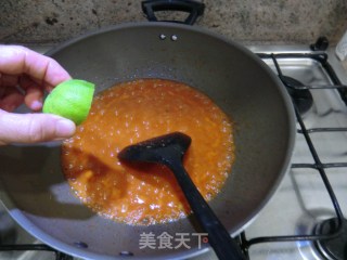 酸辣炒年糕的做法步骤：5