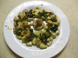 香煎西葫芦——【紫苏系列5】的做法步骤：16