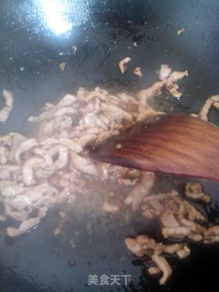 豇豆炒肉丝的做法步骤：4