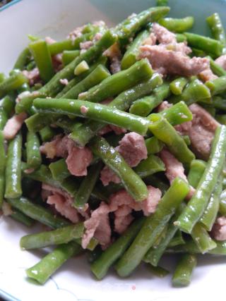 豇豆炒肉丝的做法步骤：6