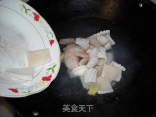鱿鱼浇西兰花的做法步骤：3