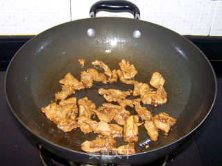 鲍菇肉片的做法步骤：6