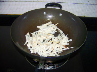 鲍菇肉片的做法步骤：7