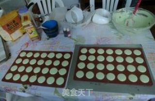 开心果马卡龙（大师配方—详细步骤）的做法步骤：20