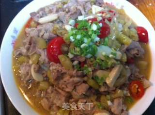 酸汤肥牛的做法步骤：15