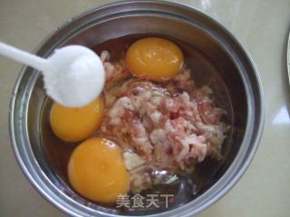 肉沫煎蛋的做法步骤：3
