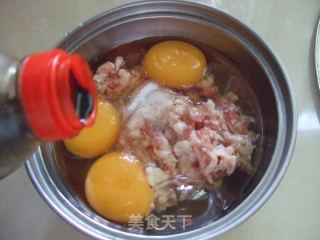 肉沫煎蛋的做法步骤：4