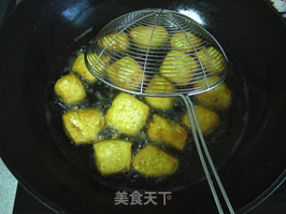 叉烧豆腐泡的做法步骤：3