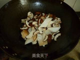 清炒双菇的做法步骤：4