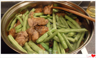 尾骨炖豆角南瓜的做法步骤：10