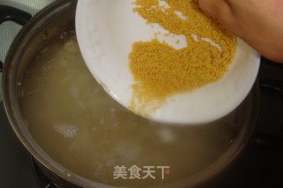 小米山药粥的做法步骤：7