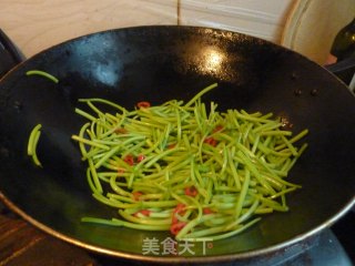 清爆山芋梗的做法步骤：6