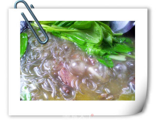 青菜牛肉炖粉条的做法步骤：7