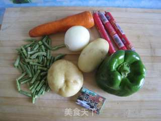 土豆糊塌子披萨的做法步骤：1