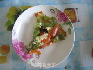 土豆糊塌子披萨的做法步骤：17