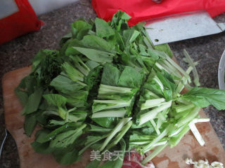 蒜香小白菜的做法步骤：2
