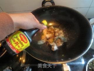 蒜香鲈鱼块的做法步骤：7
