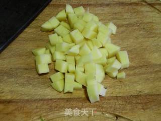炒三丁的做法步骤：2