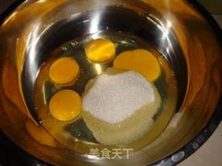 抹茶海绵蛋糕的做法步骤：3