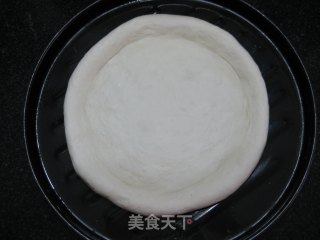 中国风披萨—香葱肉臊披萨的做法步骤：8
