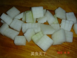 蚝油冬瓜的做法步骤：1